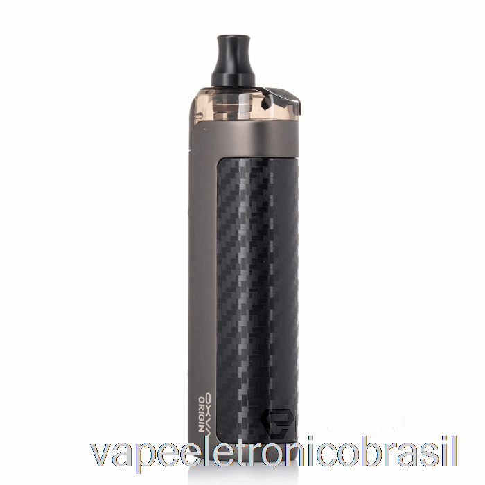 Vape Vaporesso Oxva Origin Mini 40w Pod Mod Kit [mini] Fibra De Carbono E Preto